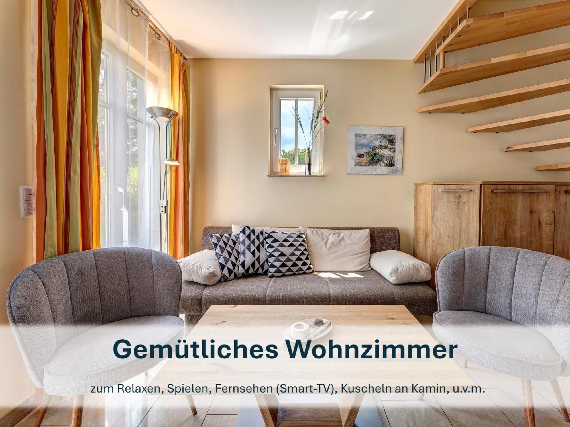 Paradies-Ambiente - Strandnah, Sauna, Kamin, Hundefreundlich Zinnowitz Exteriör bild