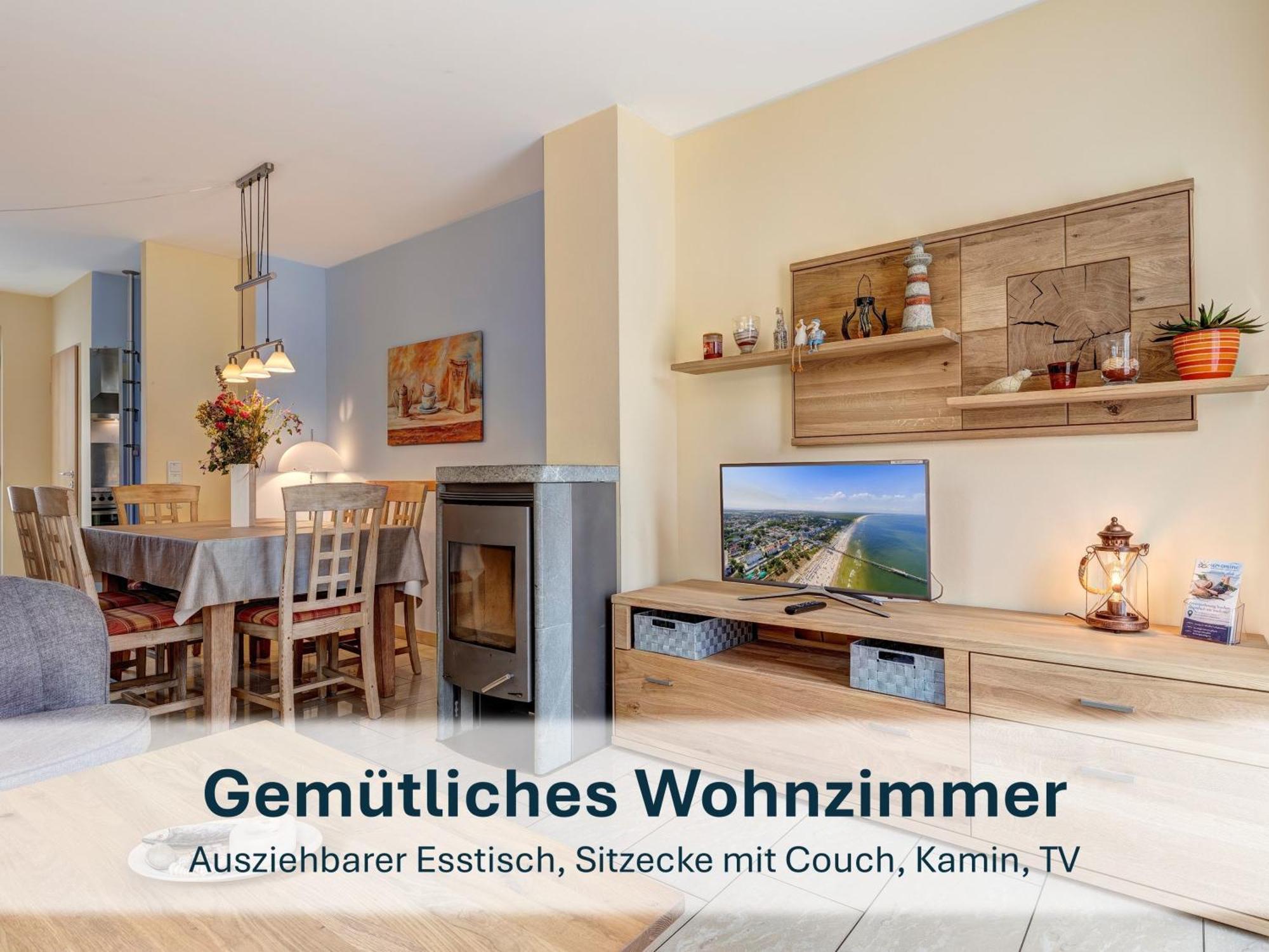 Paradies-Ambiente - Strandnah, Sauna, Kamin, Hundefreundlich Zinnowitz Exteriör bild