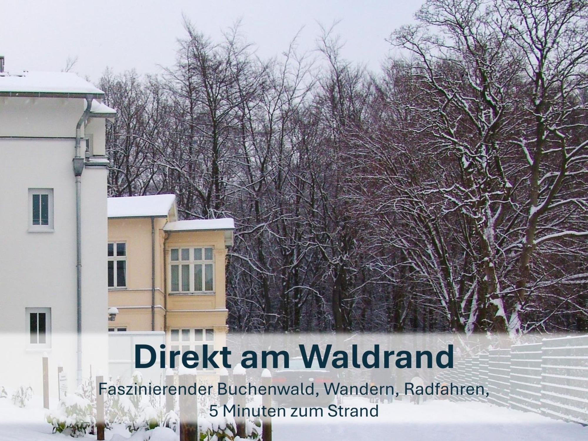 Paradies-Ambiente - Strandnah, Sauna, Kamin, Hundefreundlich Zinnowitz Exteriör bild