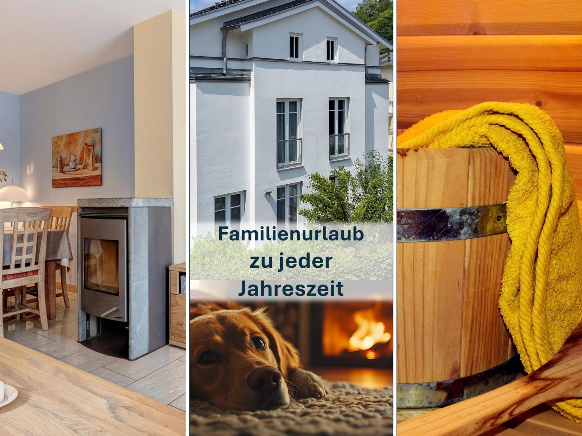 Paradies-Ambiente - Strandnah, Sauna, Kamin, Hundefreundlich Zinnowitz Exteriör bild
